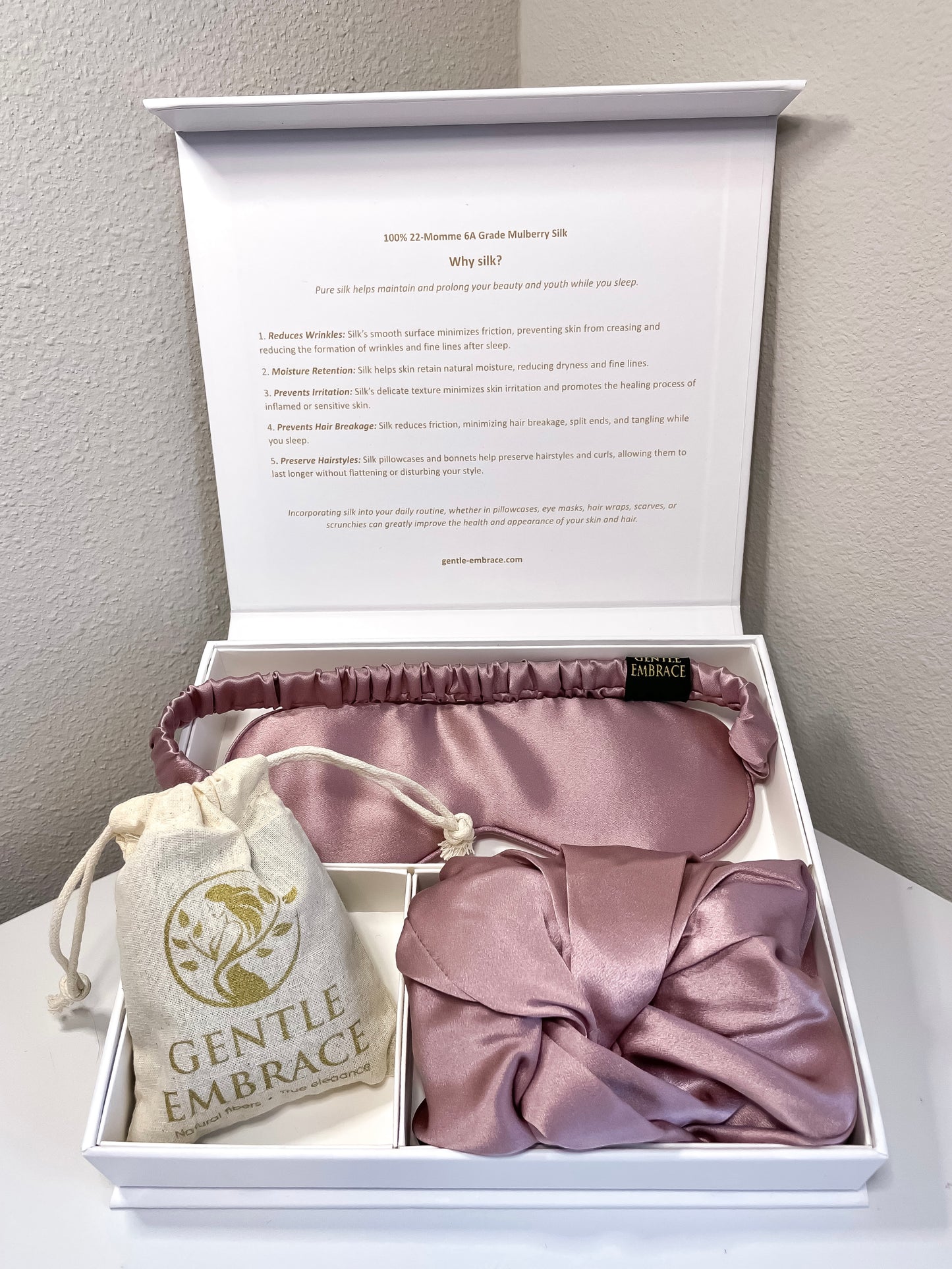 ✨ Dreamweaver Set ✨ Bonnet, Eye Mask, and Lavender Sachet