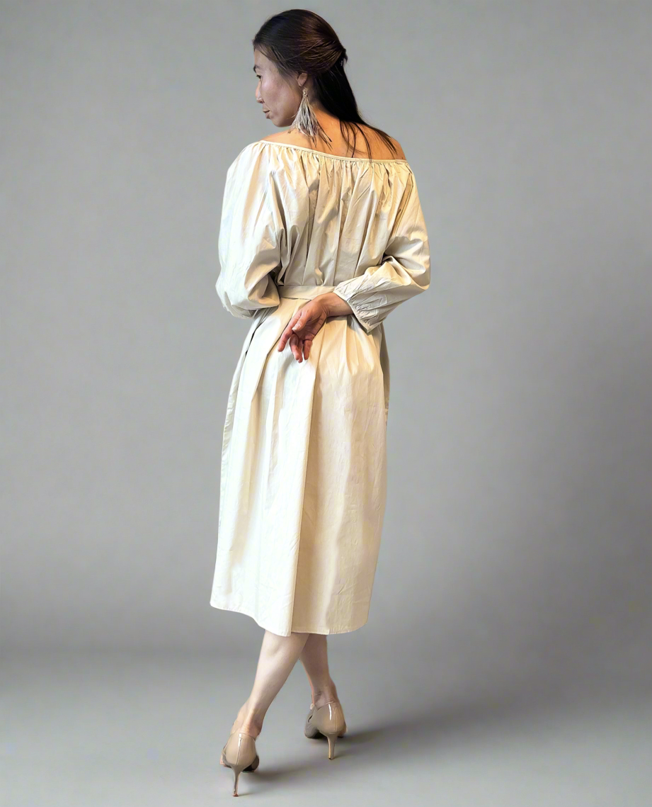 Peony Charm Cotton Dress