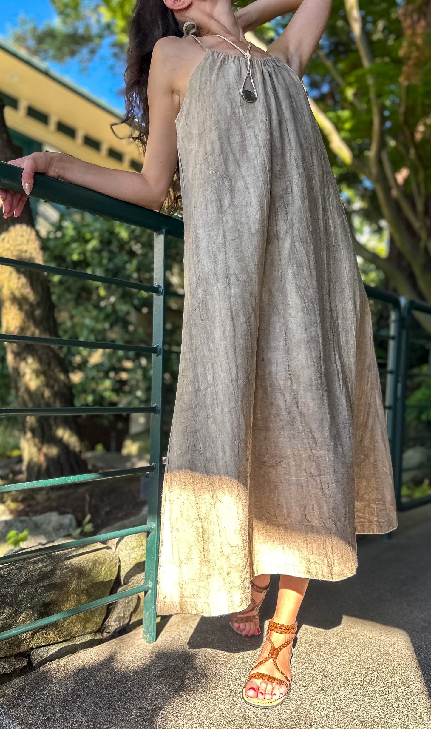 Ramie Maxi Dress