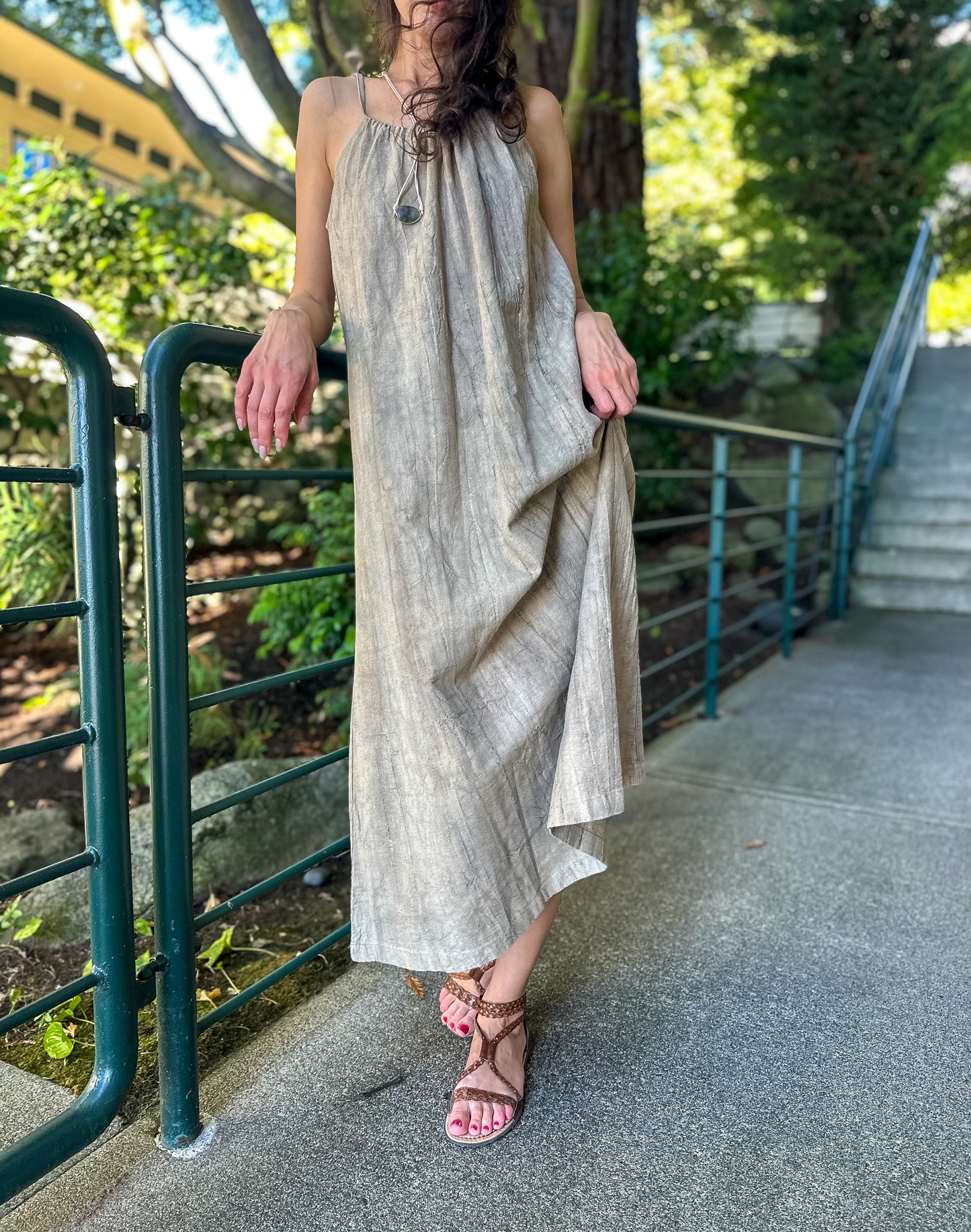 Ramie Maxi Dress