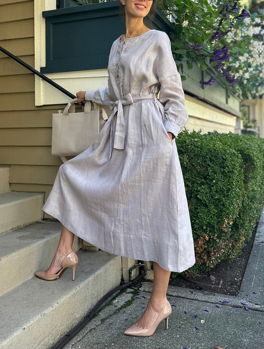 Linen Dresses Collection Gentle Embrace Linen Dresses Collection Gentle Embrace
