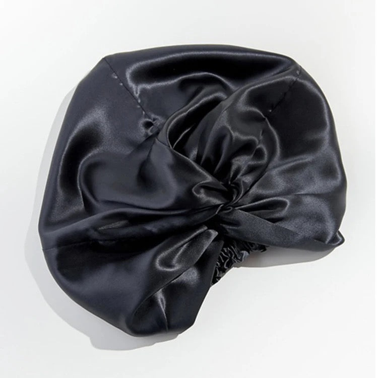 The Blissful Silk Sleep Trio (Silk Eye Mask, Silk Bonnet & Silk Scrunchie)