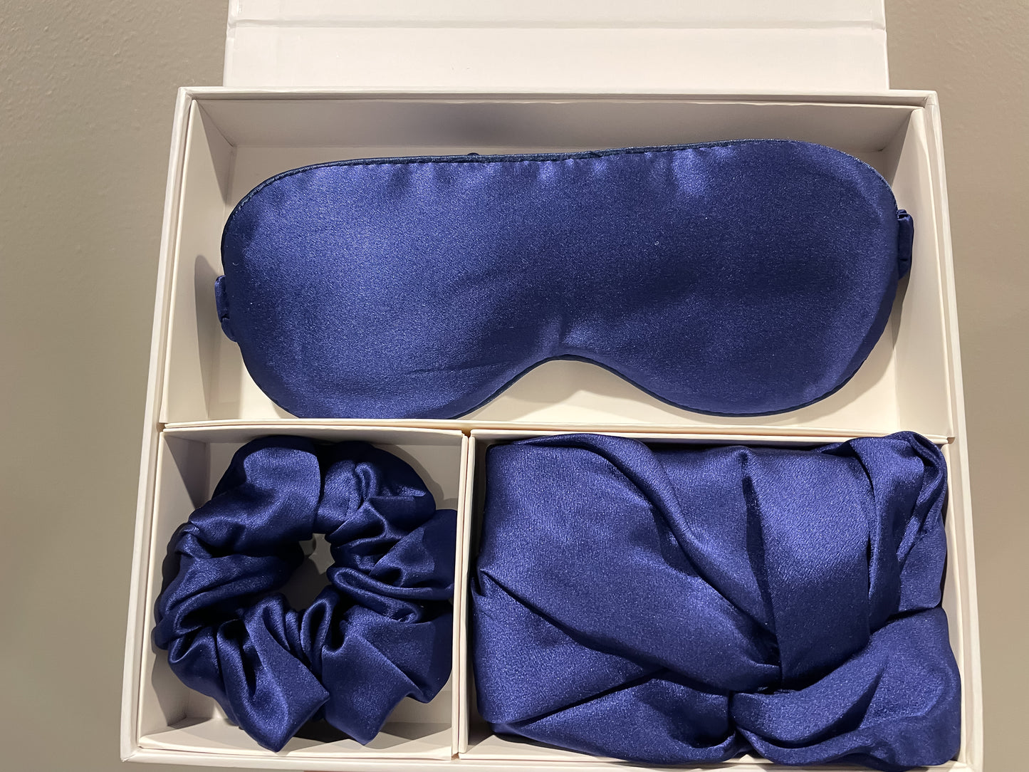 The Blissful Silk Sleep Trio (Silk Eye Mask, Silk Bonnet & Silk Scrunchie)