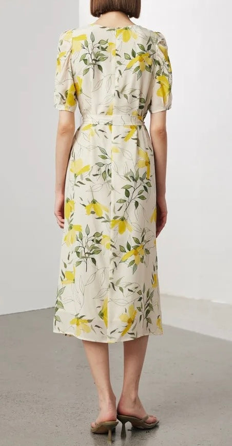 Midi-length Silk Dress